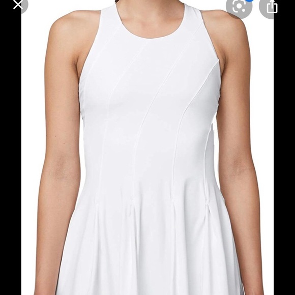 lululemon athletica Dresses & Skirts - Lululemon Court Crush Tennis Dress in White Size 6